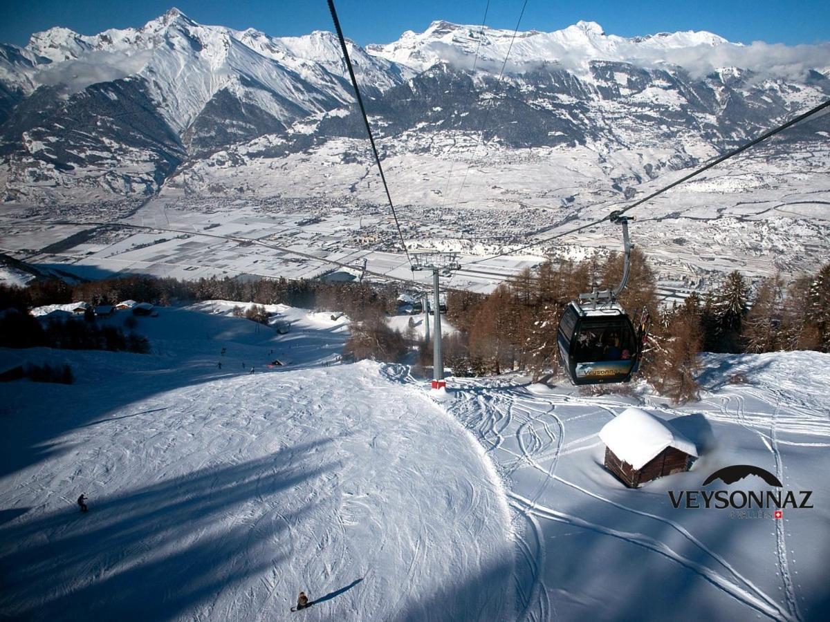 Cosy Studio For 4 Near Ski Lift, Melezes K22 Veysonnaz Exterior photo